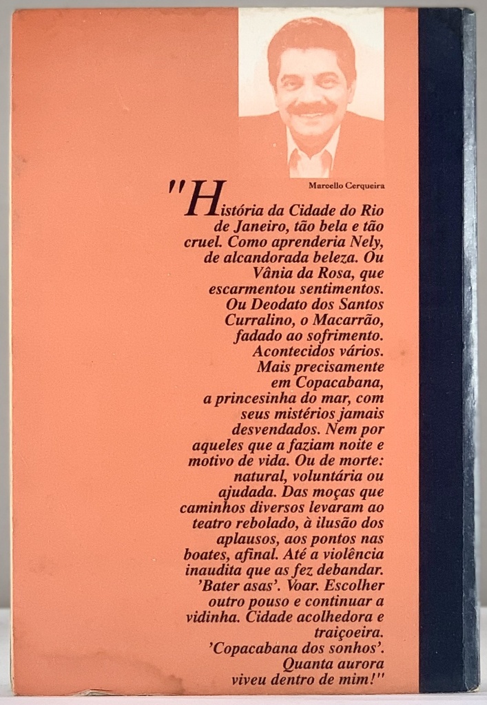 Beco das Garrafas - Uma Lembrança - Marcello Cerqueira (Livro usado)