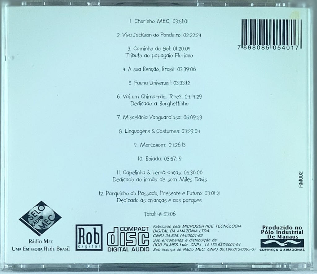 Hermeto Pascoal - Eu e Eles (CD usado)