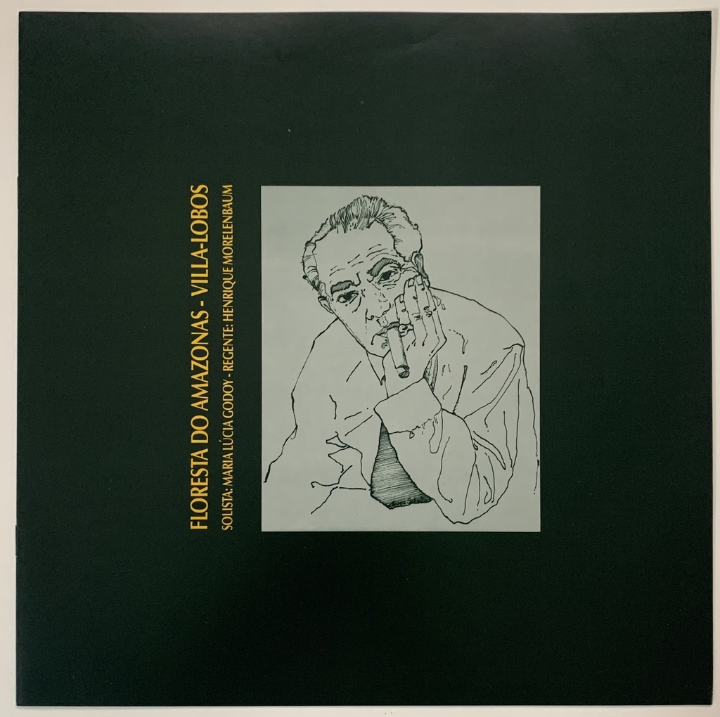 Floresta do Amazonas - Villa-Lobos - Maria Lúcia Godoy, Henrique Morelenbaum, Orquestra Sinfônica do Rio de Janeiro (LP usado)