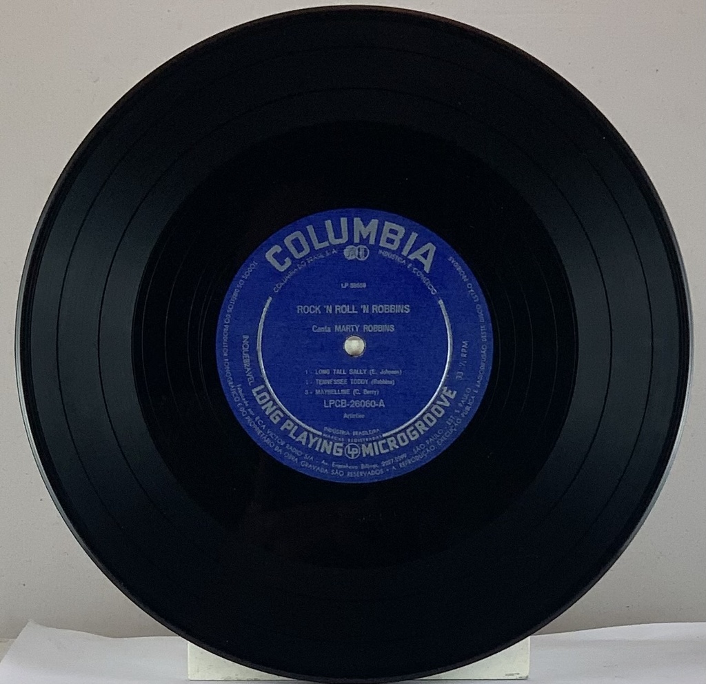 Marty Robbins - Rock'n Roll'n Robbins (Vinil 10" usado)