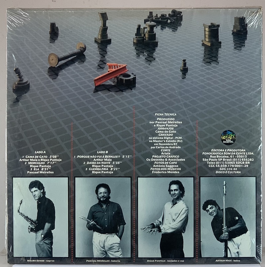 Cama de Gato - Guerra Fria (LP usado)