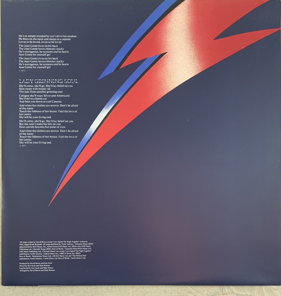 David Bowie - Aladdin Sane (LP usado)