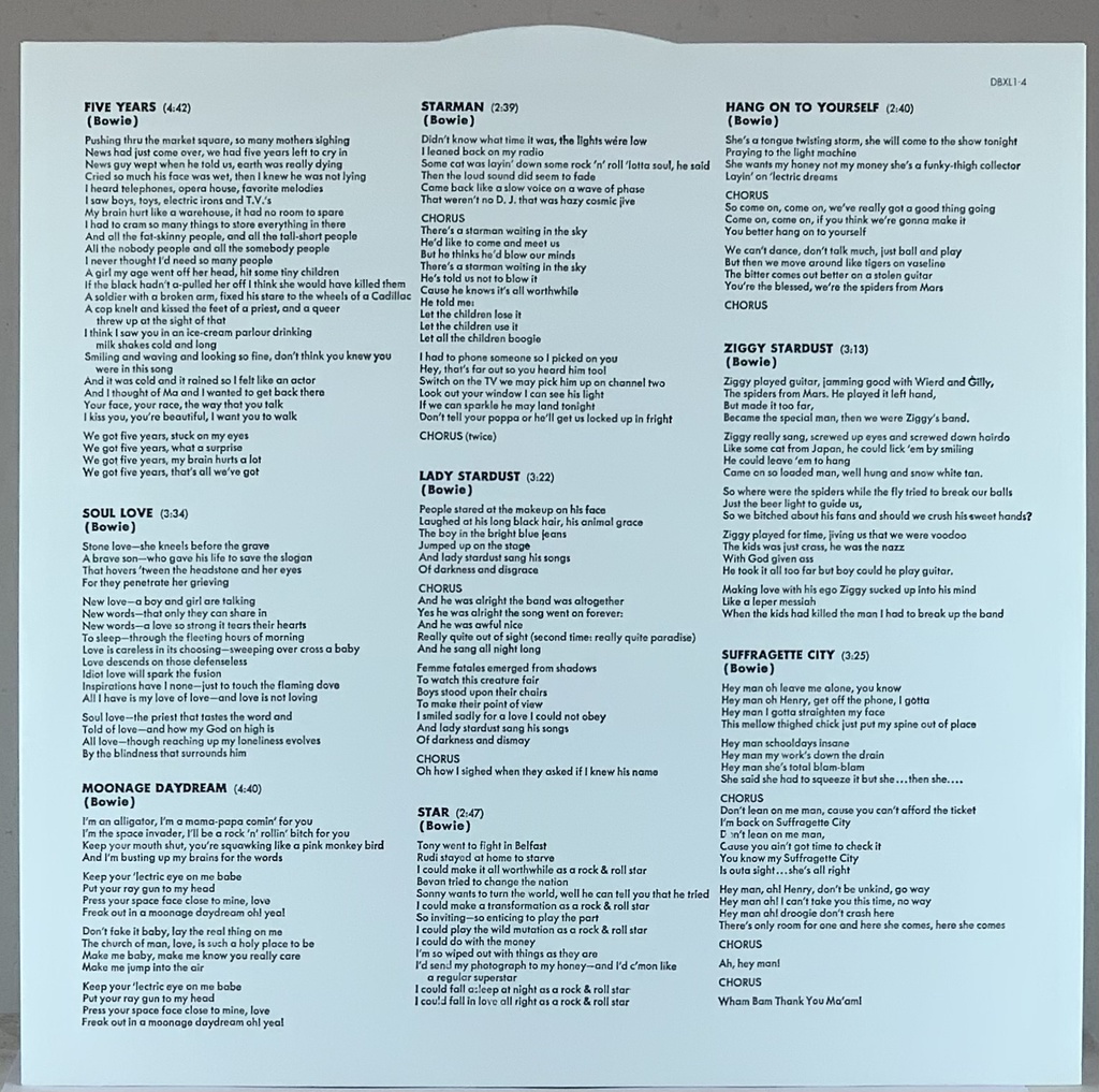 David Bowie - Hunky Dory (LP usado)