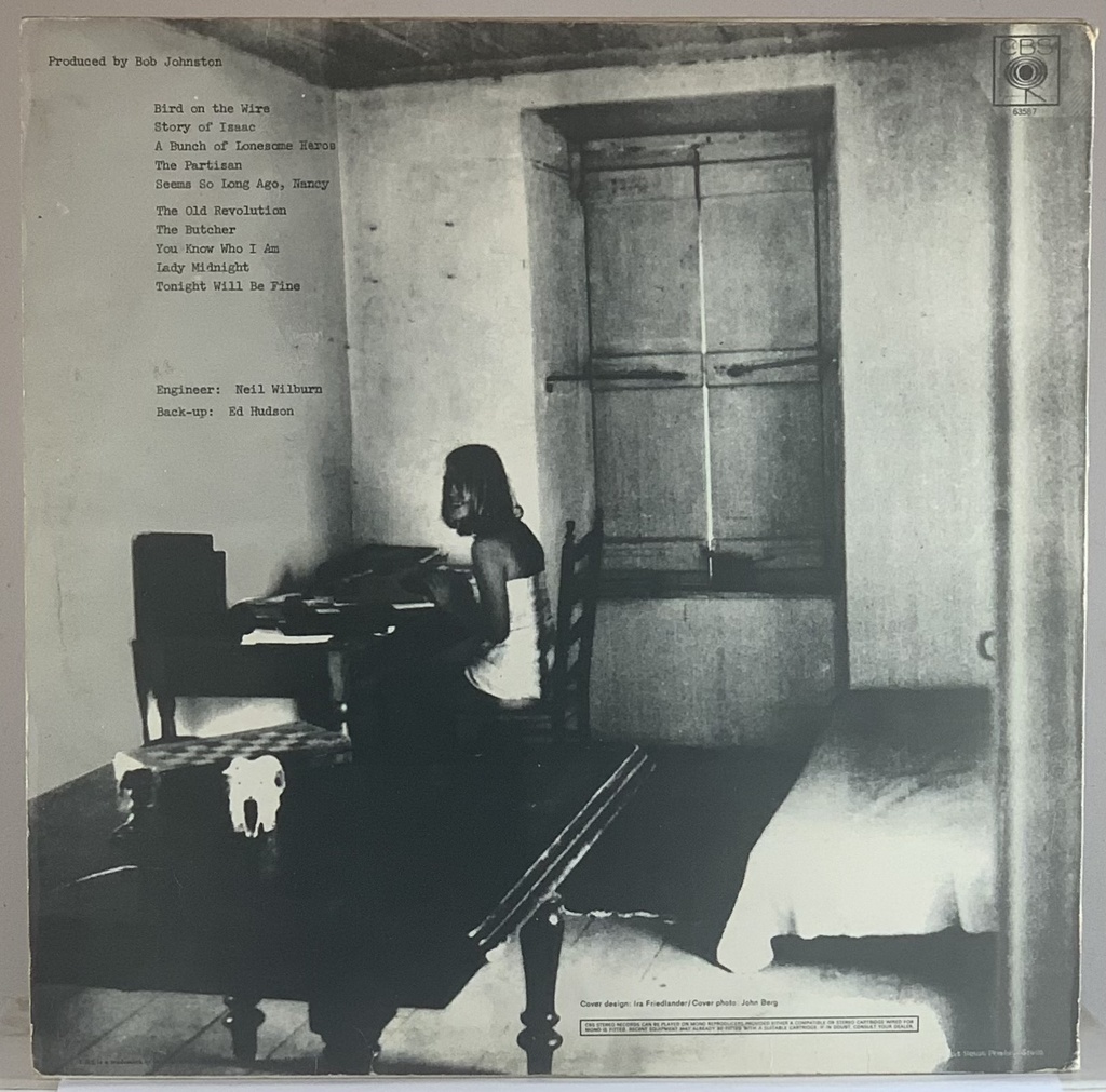 Leonard Cohen – Songs From a Room (LP usado)