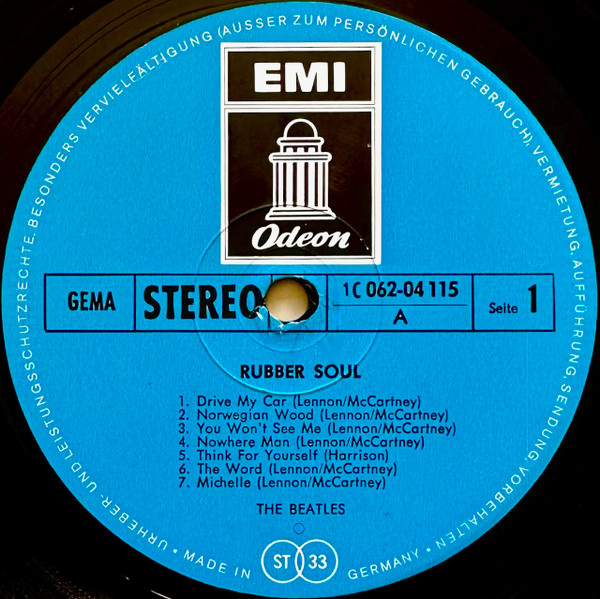 Beatles,The - Rubber Soul (LP usado)