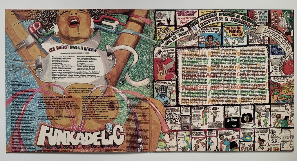 Funkadelic - One Nation Under a Groove (LP usado)