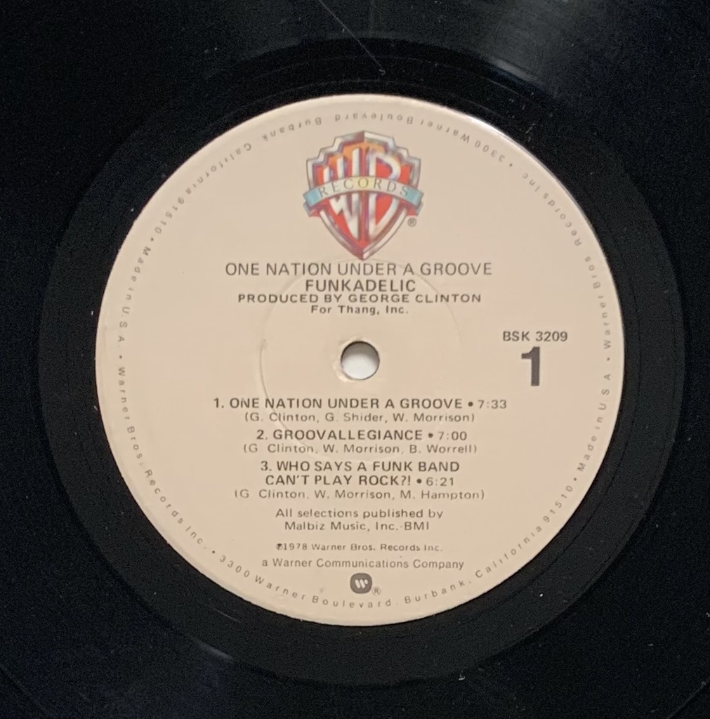 Funkadelic - One Nation Under a Groove (LP usado)