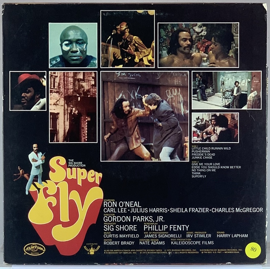 Curtis Mayfield - Super Fly [The Original Motion Picture Soundtrack]  (LP usado)