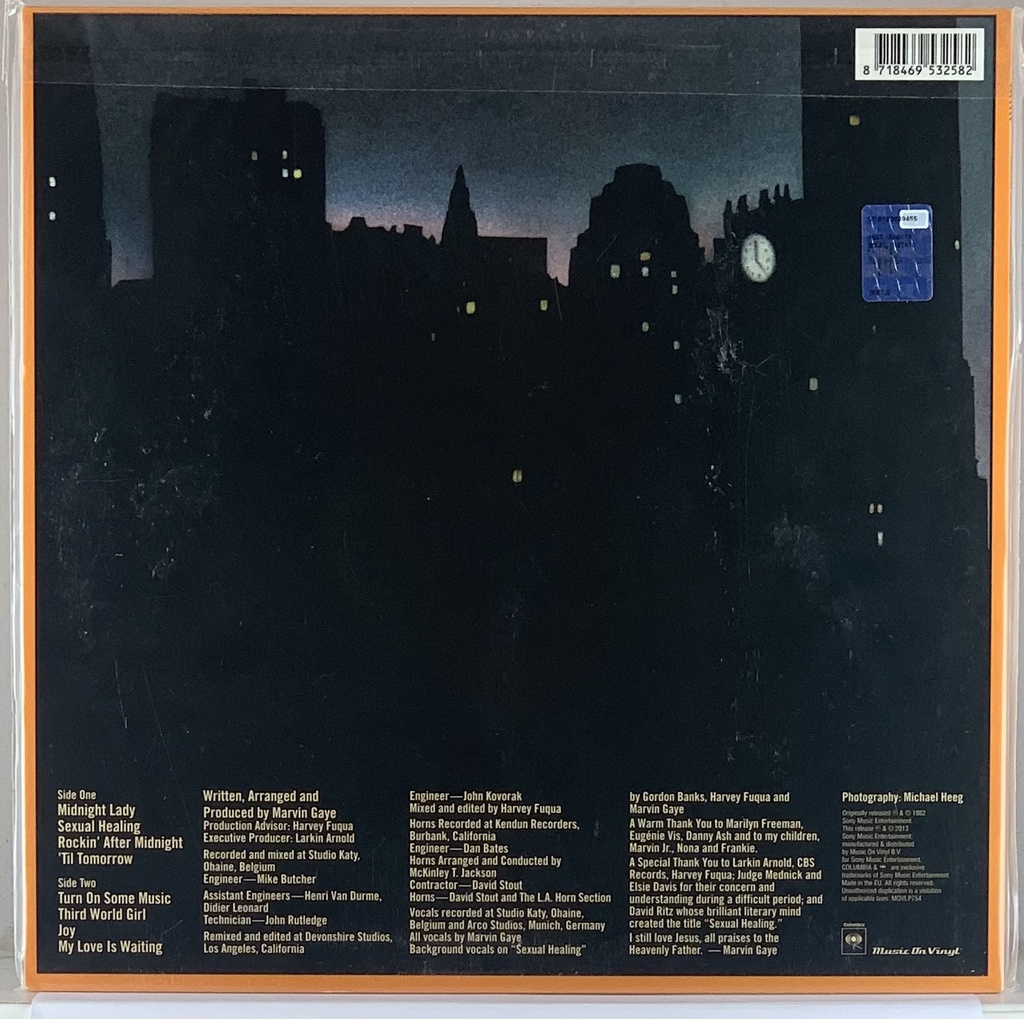 Marvin Gaye - Midnight Love (LP novo)