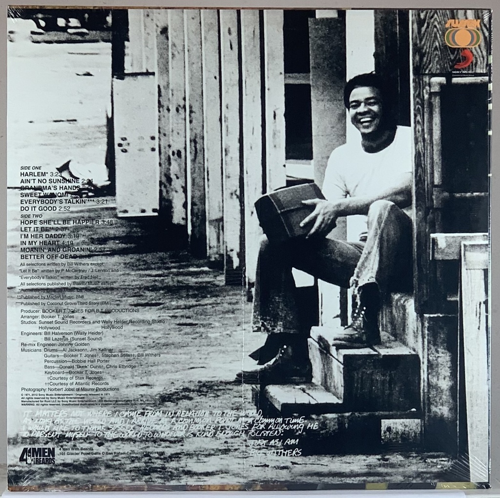 Bill Withers - Just as I Am (LP novo)