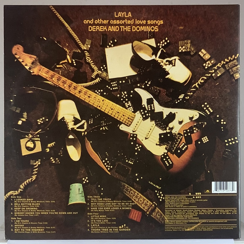 Derek & The Dominos – Layla and Other Assorted Love Songs (LP semi novo)