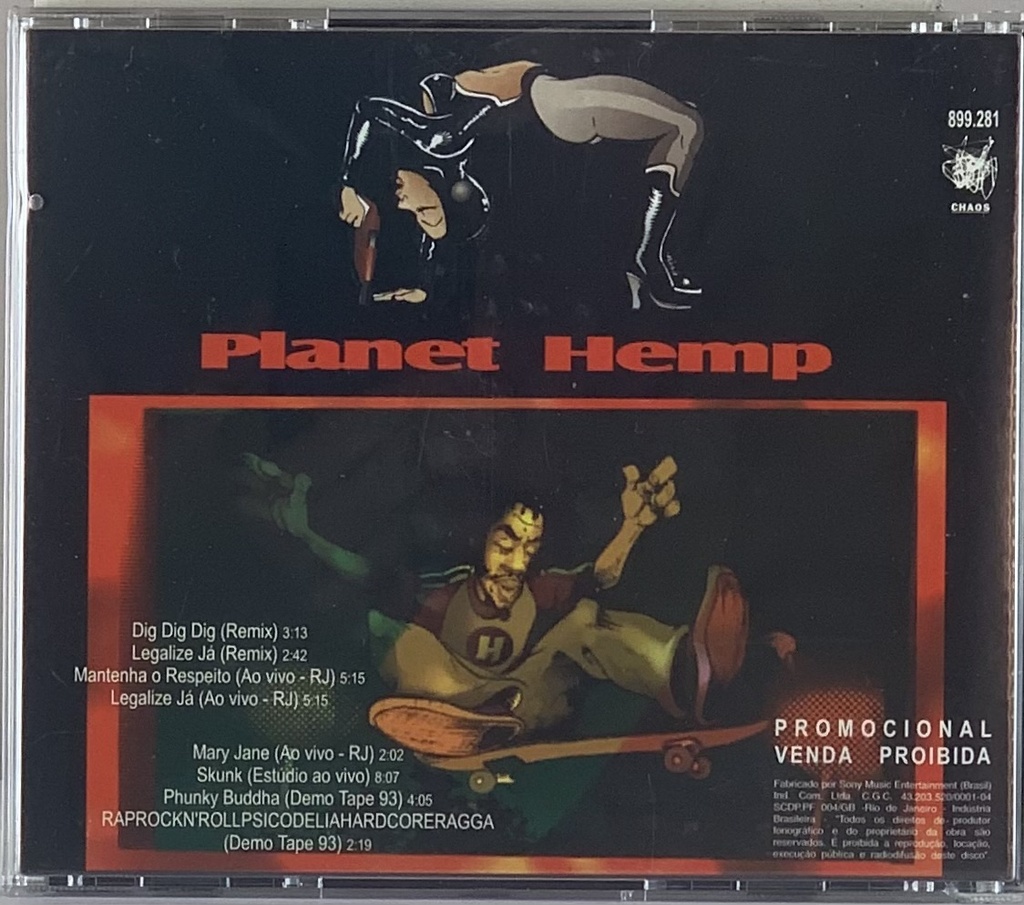 Planet Hemp - Hemp New Year (CD/EP