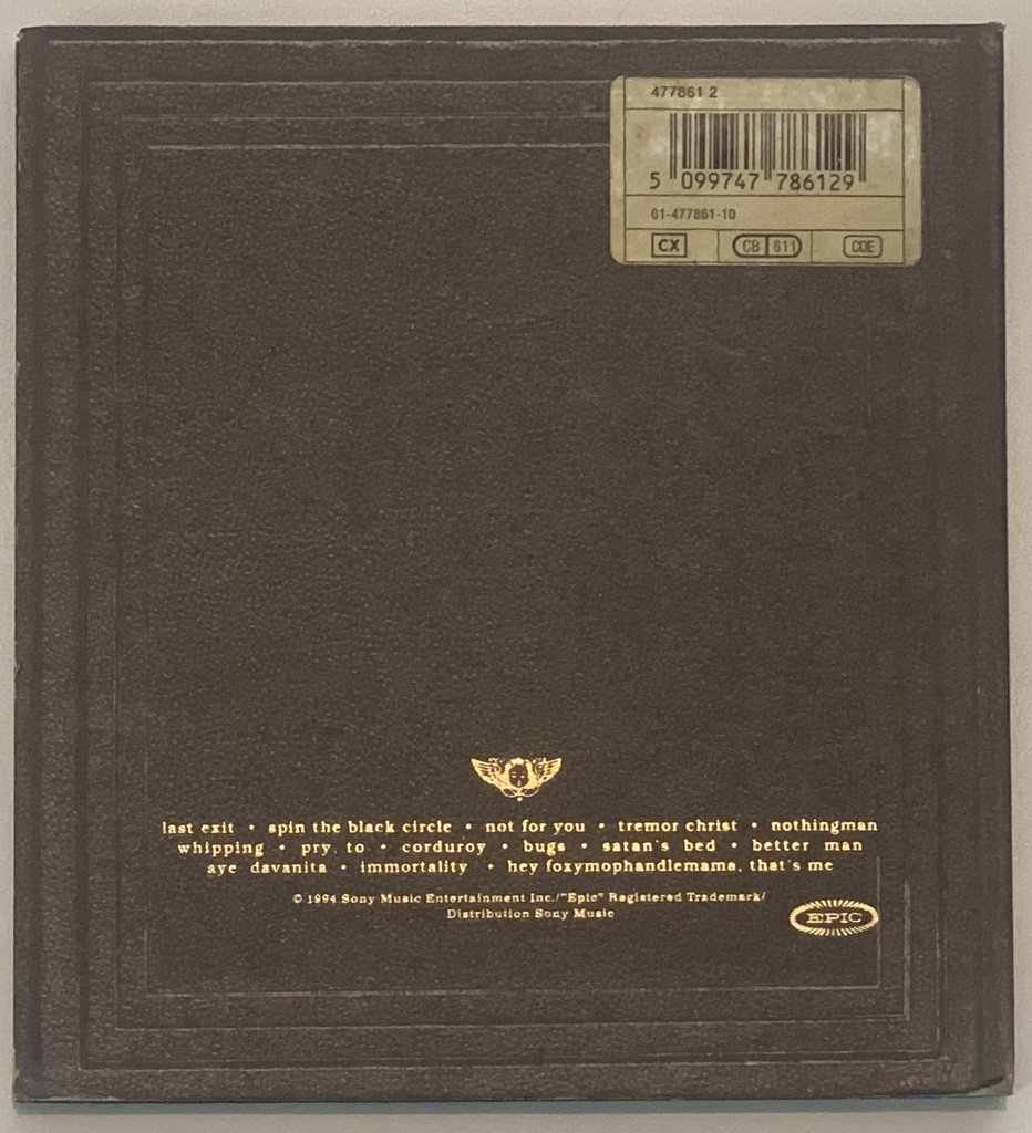 Pearl Jam - Vitalogy (CD usado)