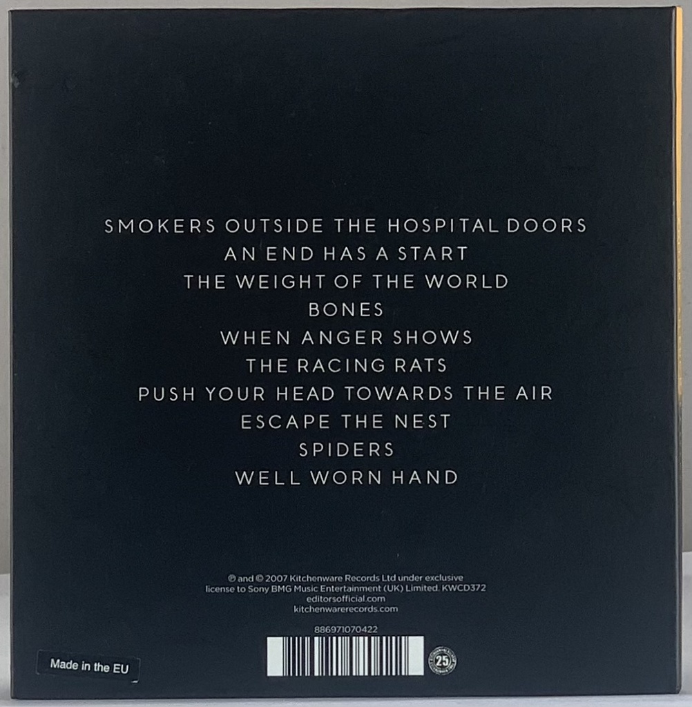 Editors – An End Has a Start (CD usado)