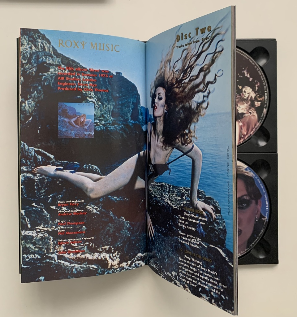 Roxy Music – The Thrill of it All ( 4 CDs usado)