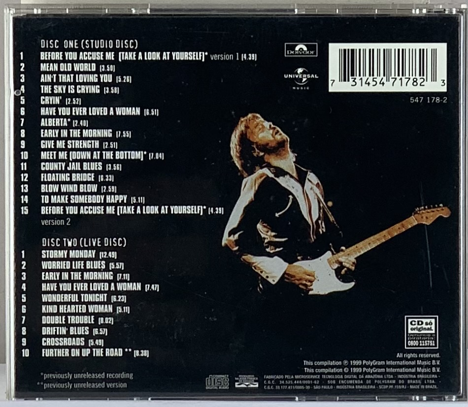 Eric Clapton - Blues (2CDs usado)