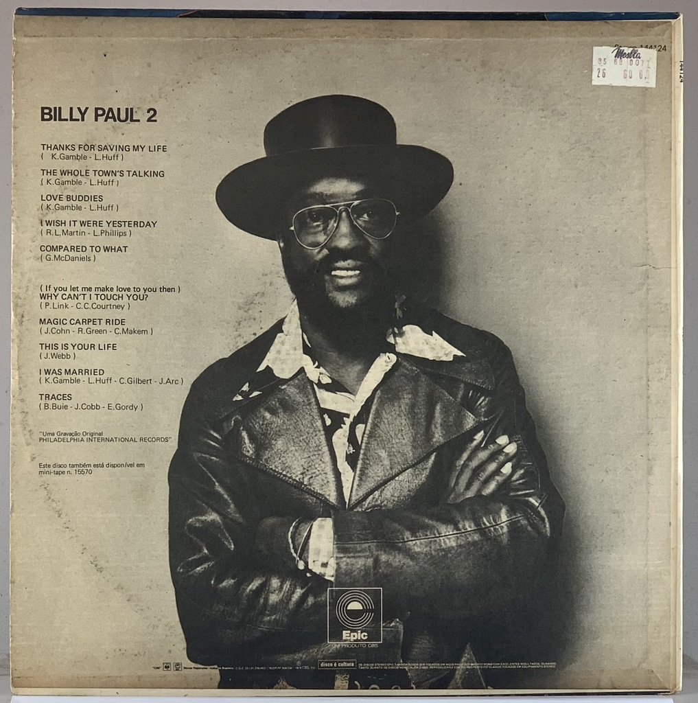 Billy Paul - Billy Paul 2 (LP usado)
