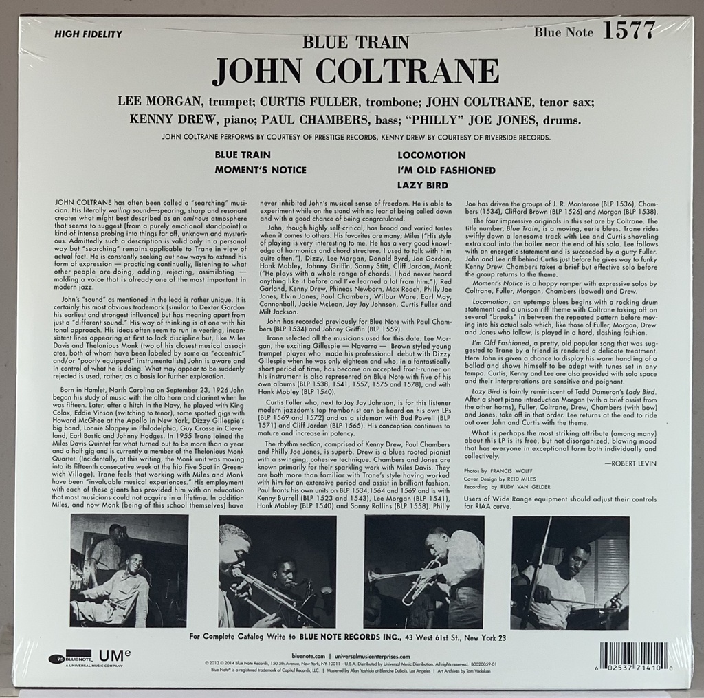 John Coltrane - Blue Train (LP novo)