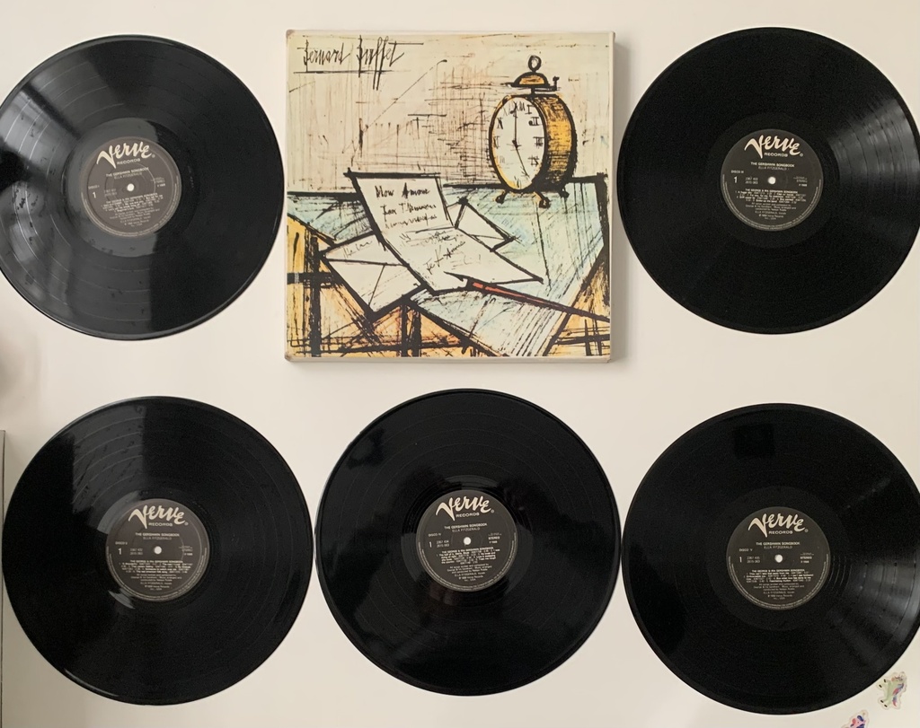 Ella Fitzgerald – Ella Fitzgerald Sings the George and Ira Gershwin Song Book (5 LPs box usado)