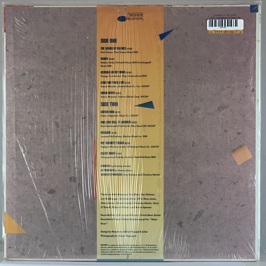 Stanley Jordan - Standards Volume 1(LP usado)