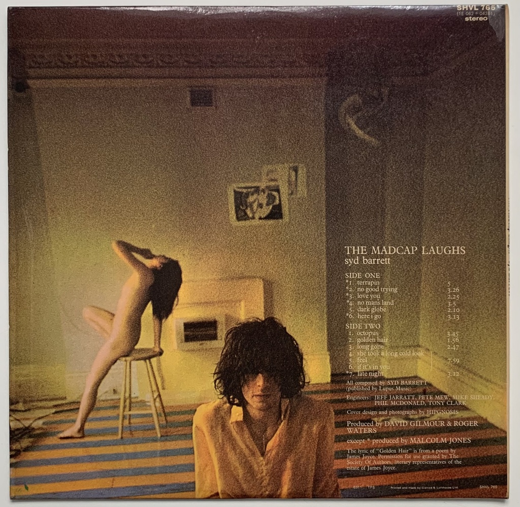 Syd Barrett - The Madcap Laughs (LP usado)