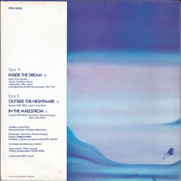 Pôle - Inside the Dream (LP usado)