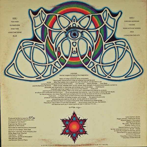 Paul Horn - Visions (LP usado)