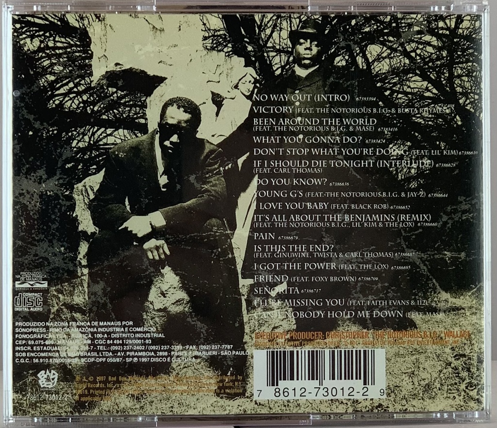 Puff Daddy & The Family – No Way Out (CD usado)