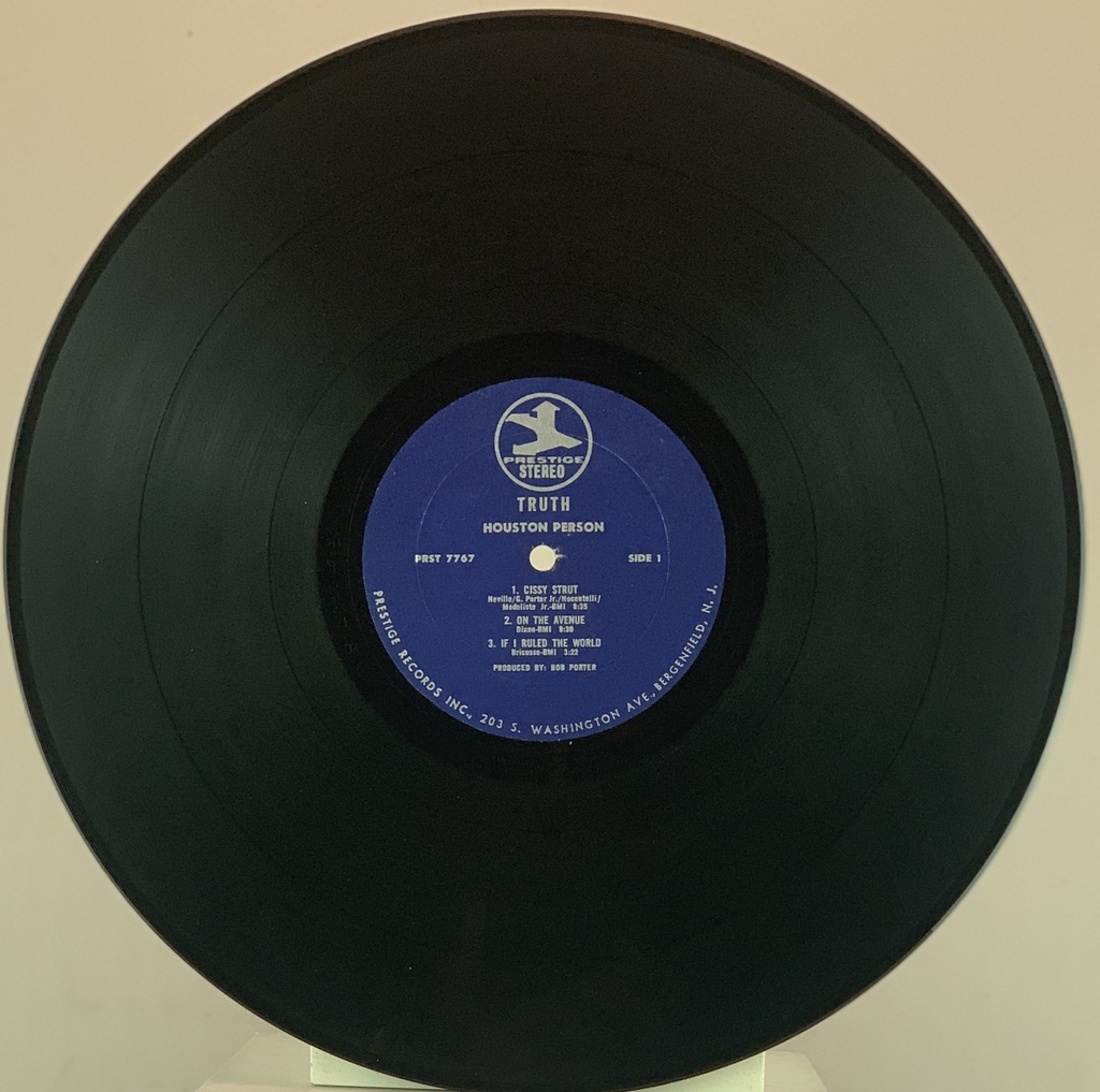 Houston Person - Truth! (LP usado)