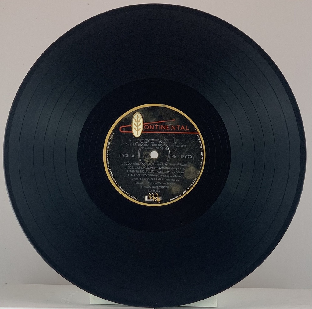 Zé Maria - Tudo Azul. Bossa Nova Balanço [C/Jorge Ben] (LP usado)