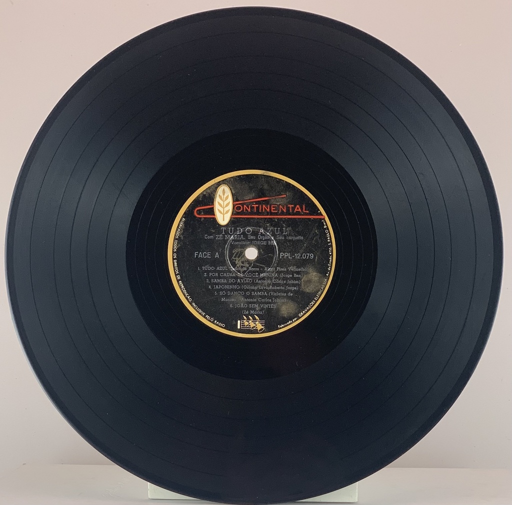 Zé Maria - Tudo Azul. Bossa Nova Balanço [C/Jorge Ben] (LP usado)