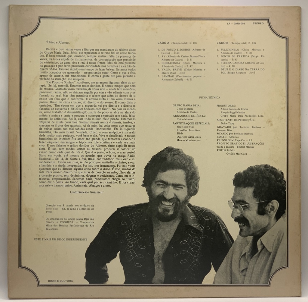 Grupo Maria Deia - Grupo Maria Deia (LP usado)