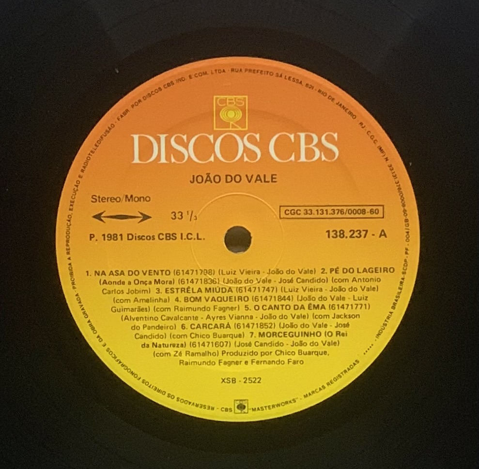 João do Vale - João do Vale (LP usado)