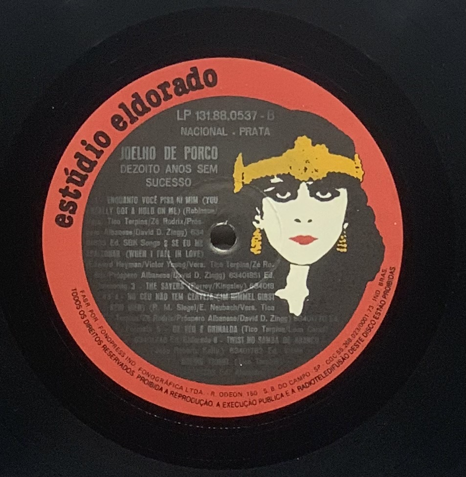 Joelho de Porco – 18 Anos sem Sucesso (LP usado)