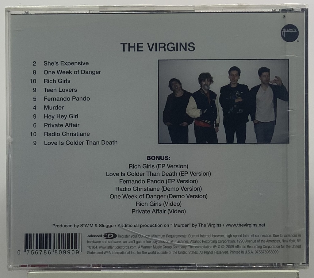 The Virgins - The Virgins (CD usado)