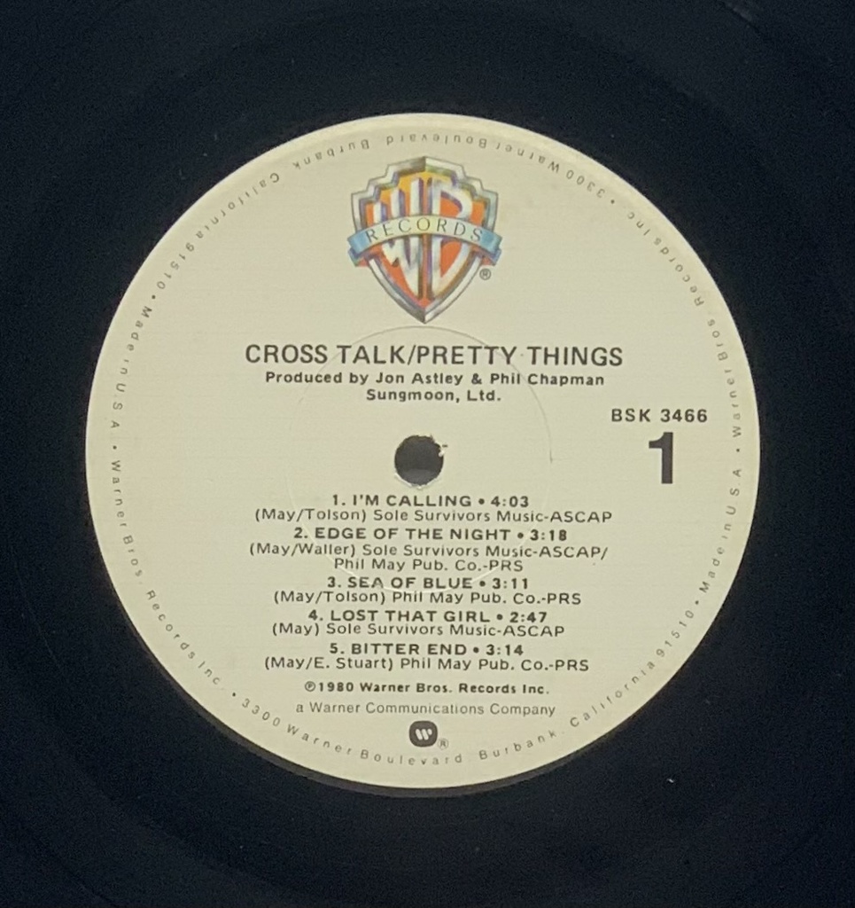 Pretty Things - Cross Talk (LP usado)