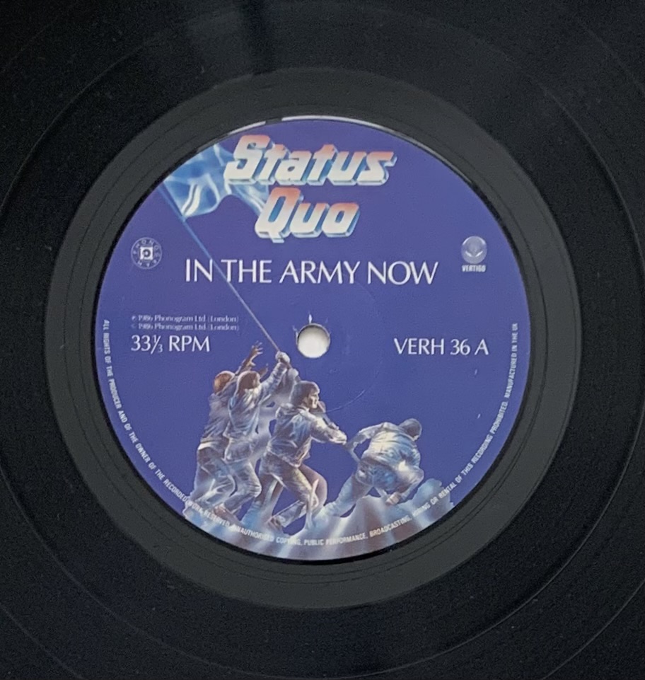 Status Quo – In the Army Now (LP usado)