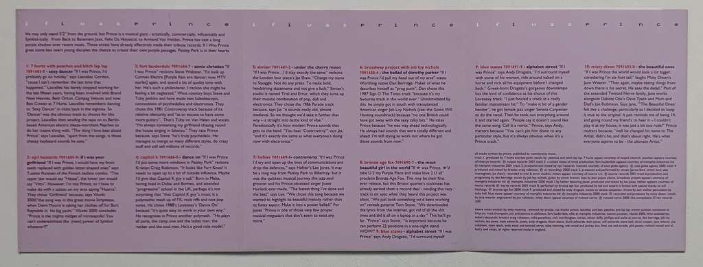 V/A - If I Was Prince (CD usado)