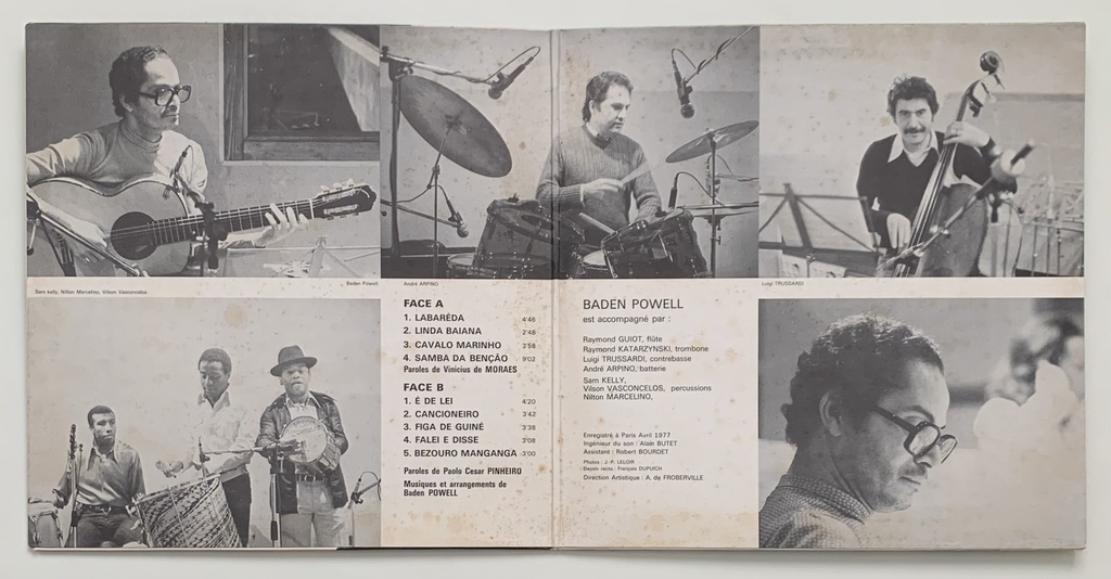 Baden Powell – Canta Vinícius de Moraes e Paolo César Pinheiro (LP usado)