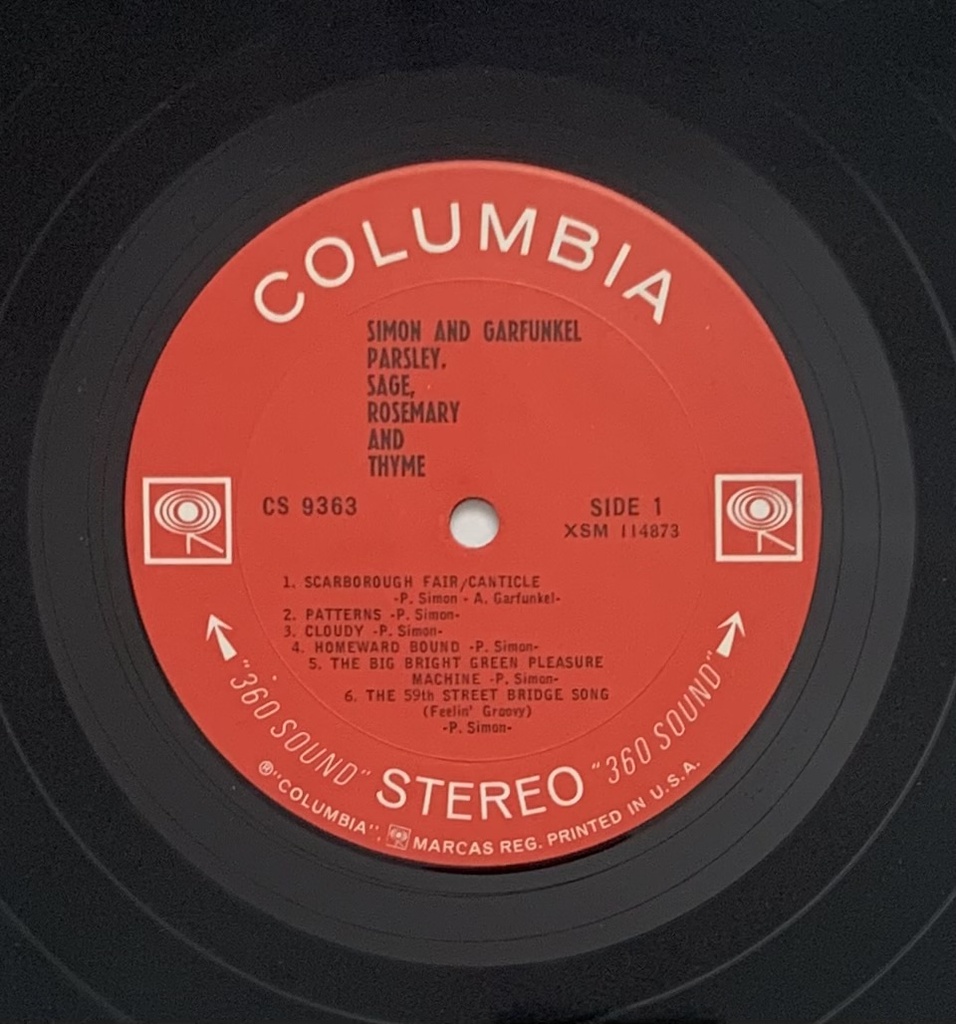 Simon And Garfunkel - Parsley, Sage, Rosemary and Thyme (LP usado)
