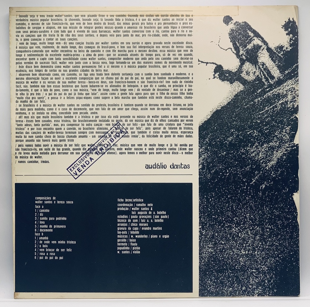 Walter Santos - Caminho (LP usado)