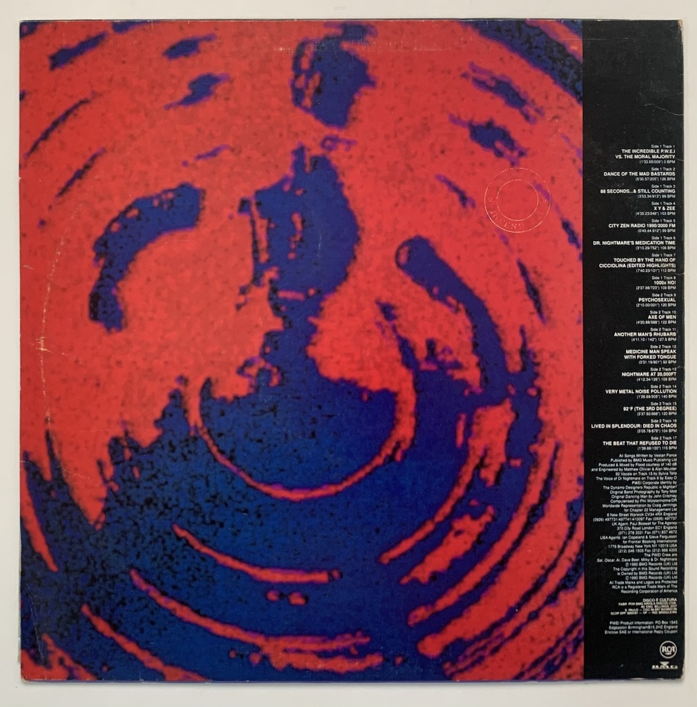 Pop Will Eat Itself - Cure for Sanity (LP usado)