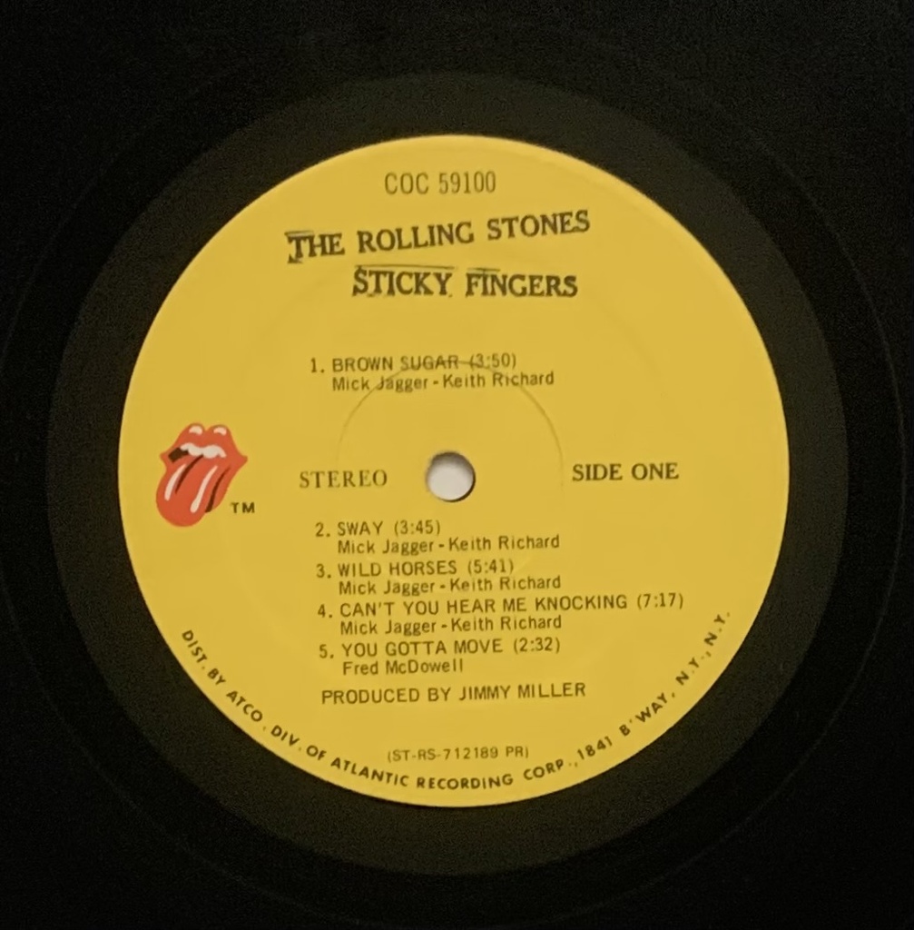 Rolling Stones,The - Sticky Fingers (LP usado)