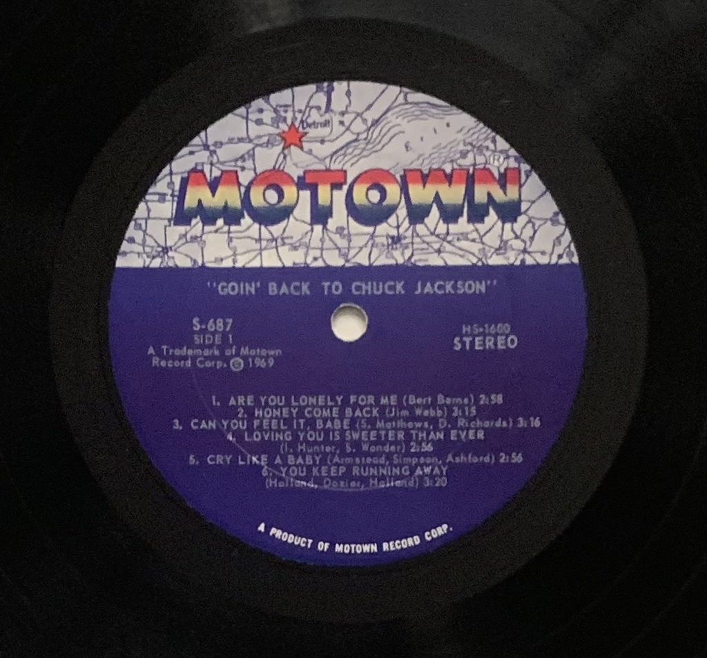 Chuck Jackson - Goin' Back to Chuck Jackson (LP usado)