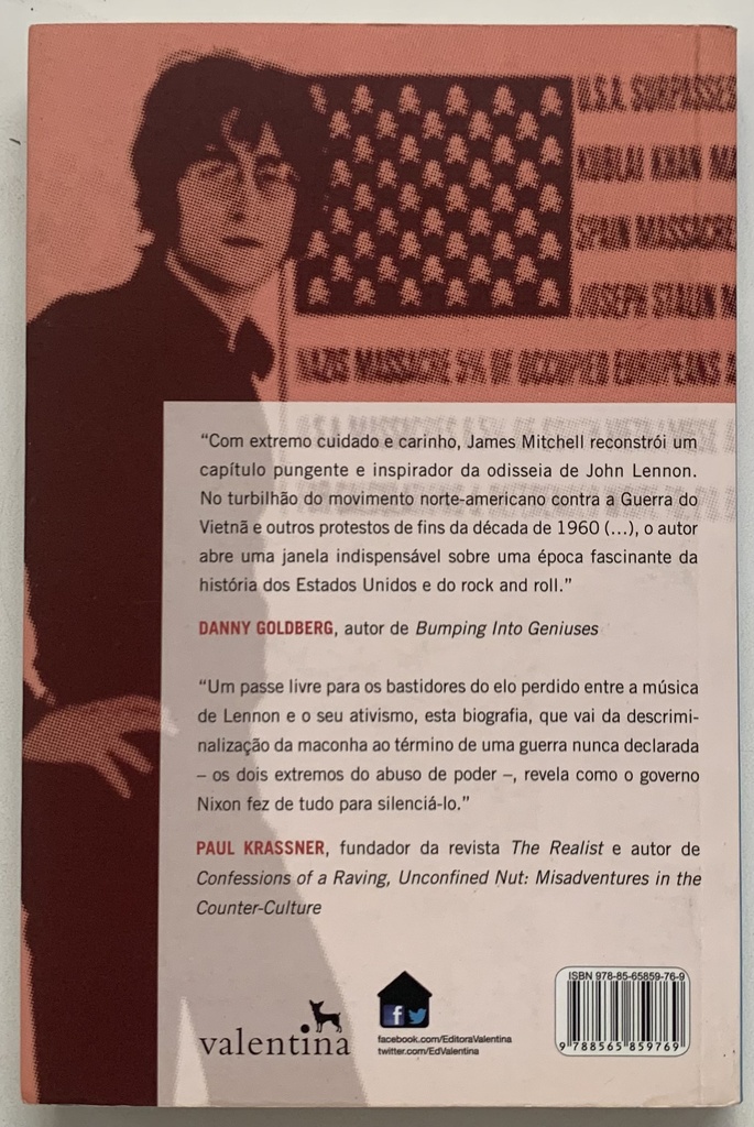 John Lennon em Nova York: Os Anos de Revolução (Livro semi novo)