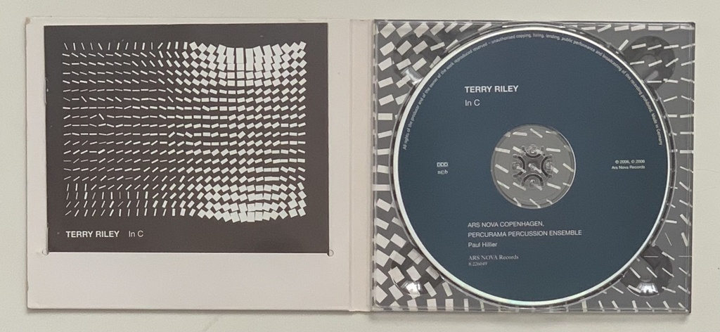 Terry Riley : Ars Nova Copenhagen, Percurama Percussion Ensemble, Paul Hillier - In C (Cd usado)