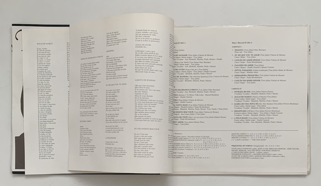 Antonio Carlos Jobim - Tom Jobim (Caixa 2LPs + Livro)