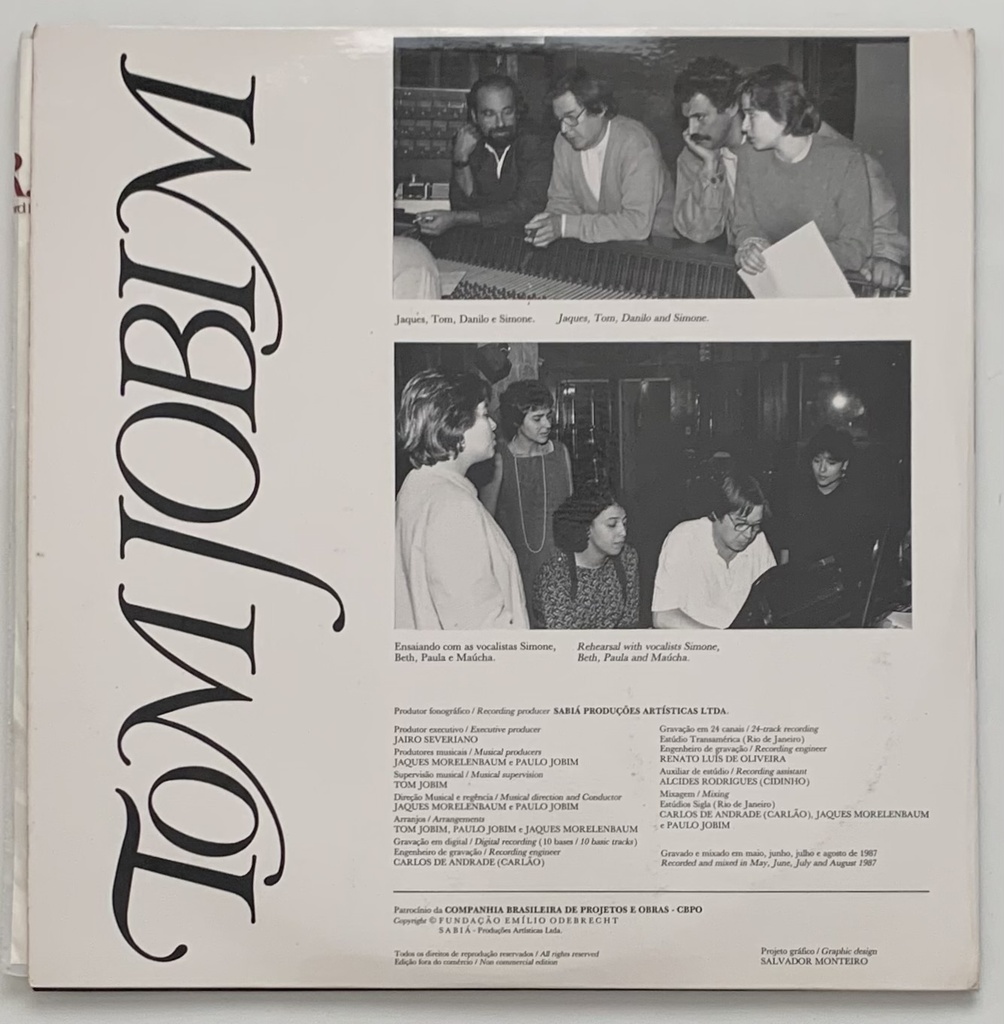 Antonio Carlos Jobim - Tom Jobim (Caixa 2LPs + Livro)