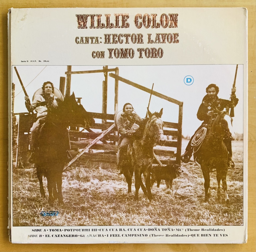 Willie Colon -  The Good, The Bad, The Ugly (LP usado)