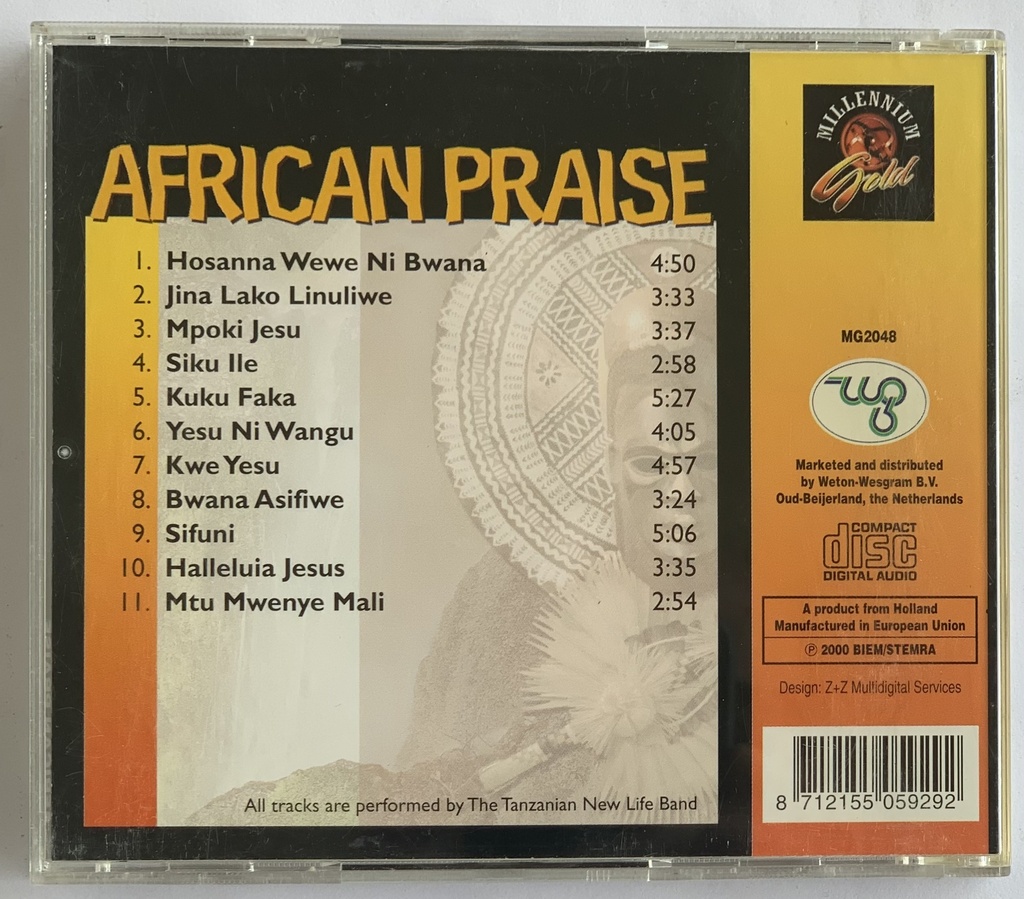 Tanzanian New Life Band - African Praise (CD usado)
